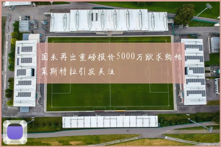 国米再出重磅报价5000万欧求购帕莱斯特拉引发关注